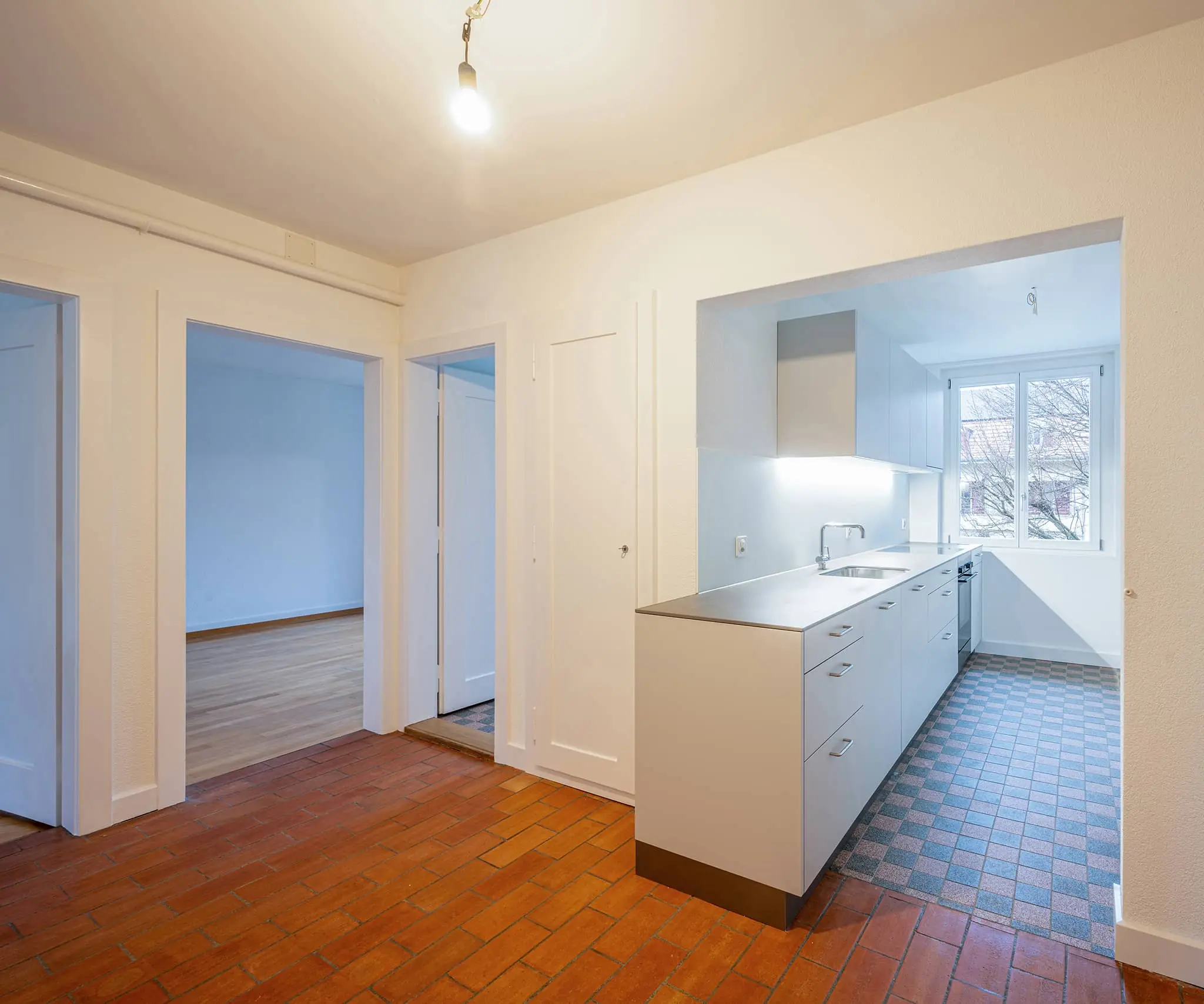 Bestand und Innenausbau Siedlung Rossfeld